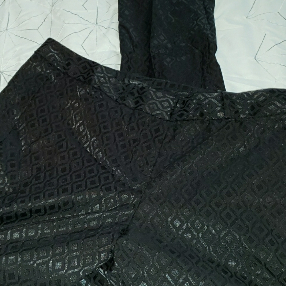 Lot of 2 Black Worthington Ankle Pants Sz 10&12